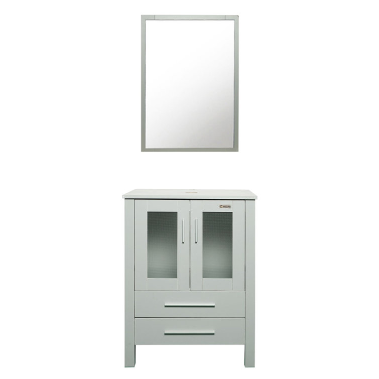 ETOSELL 24'' W x 32'' H x 20'' D FreeStanding Bathroom Wayfair